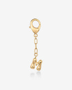 Bubble Letter Bag Charm