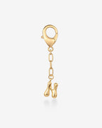 Bubble Letter Bag Charm