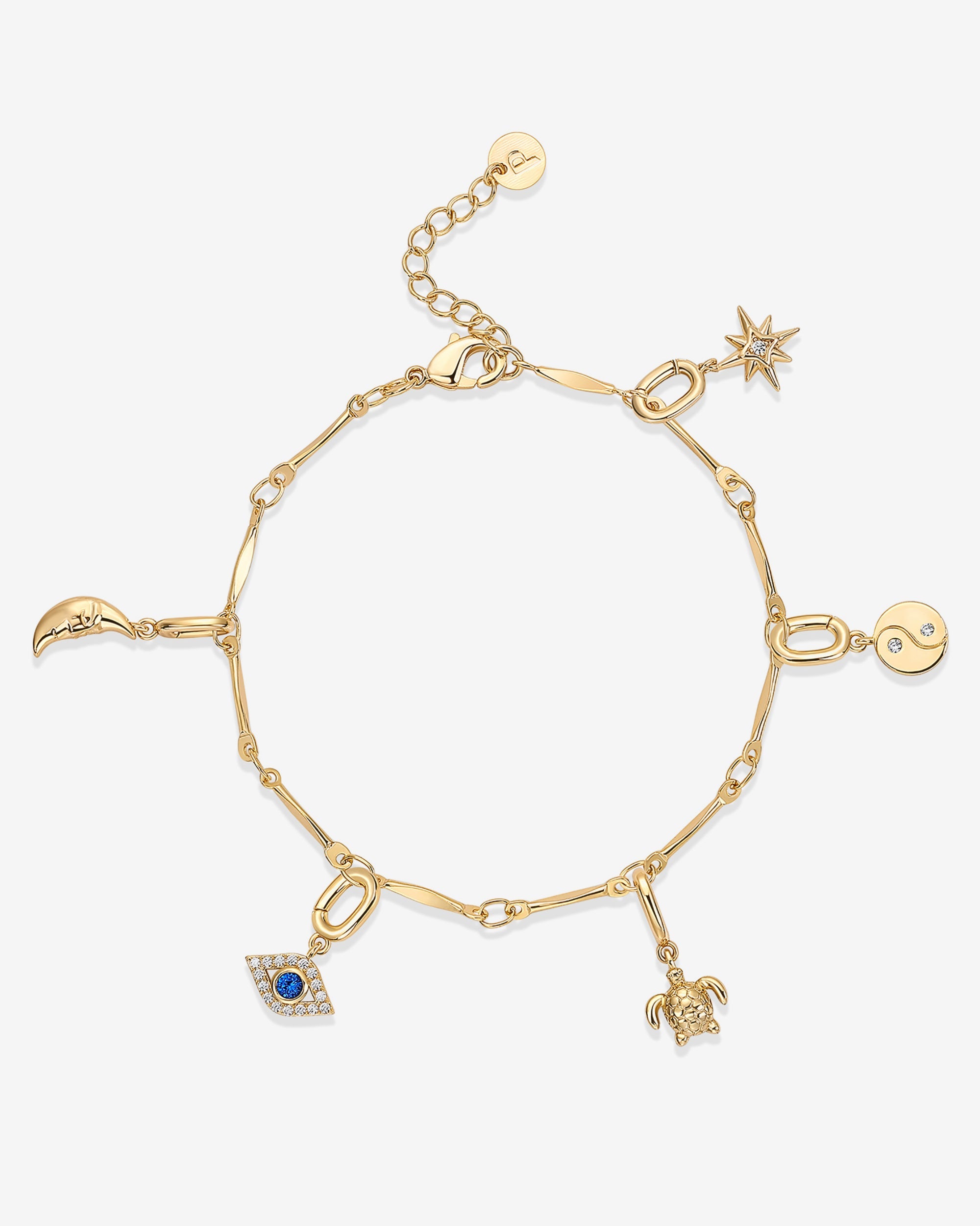 Cosmic Drip Charm Bracelet Set