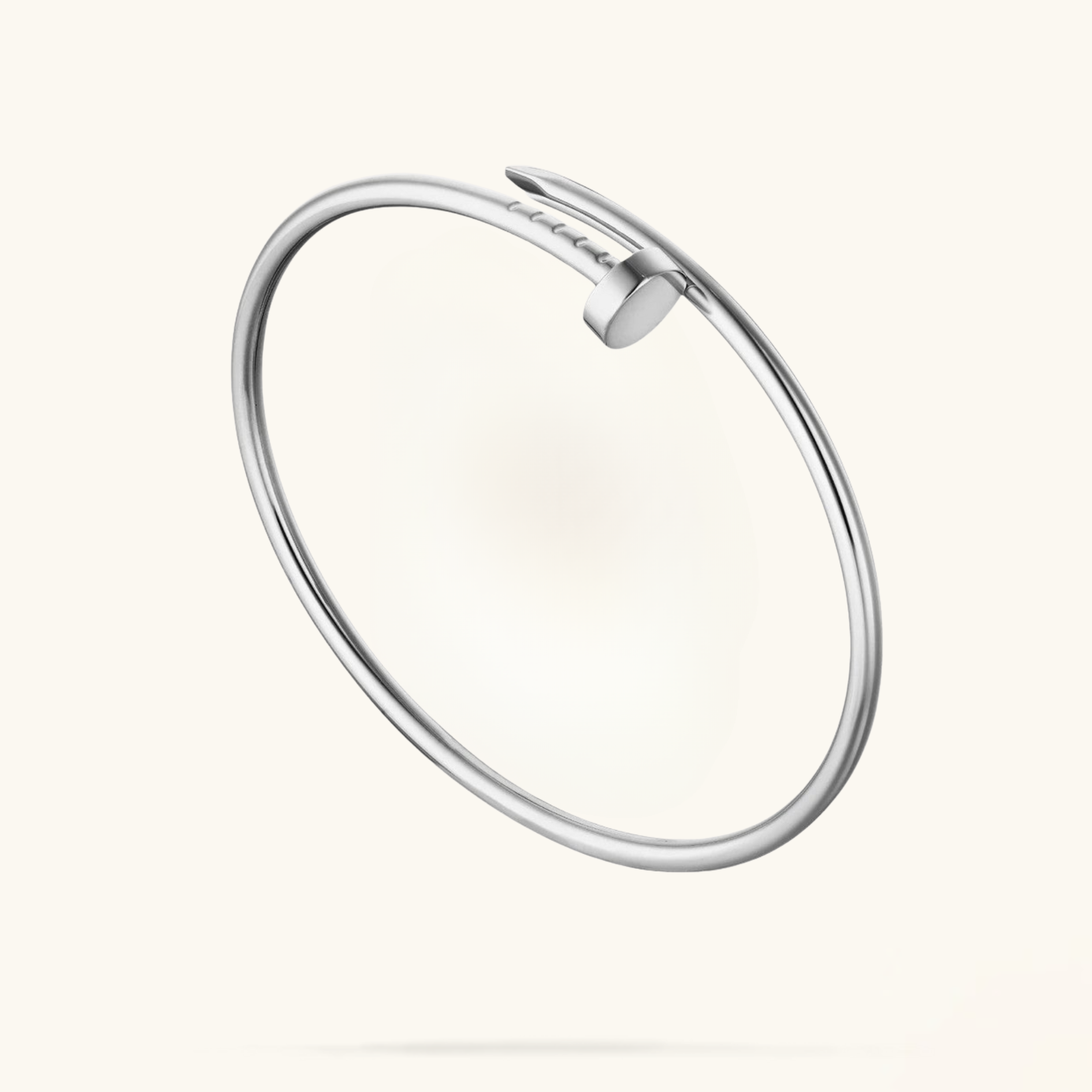 SPIKE Slim Silver Bracelet