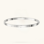 ETERNITY | Delicate Thin Silver Bracelet