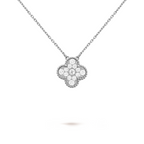 CLOVER Silver Necklace – Prestige Edition