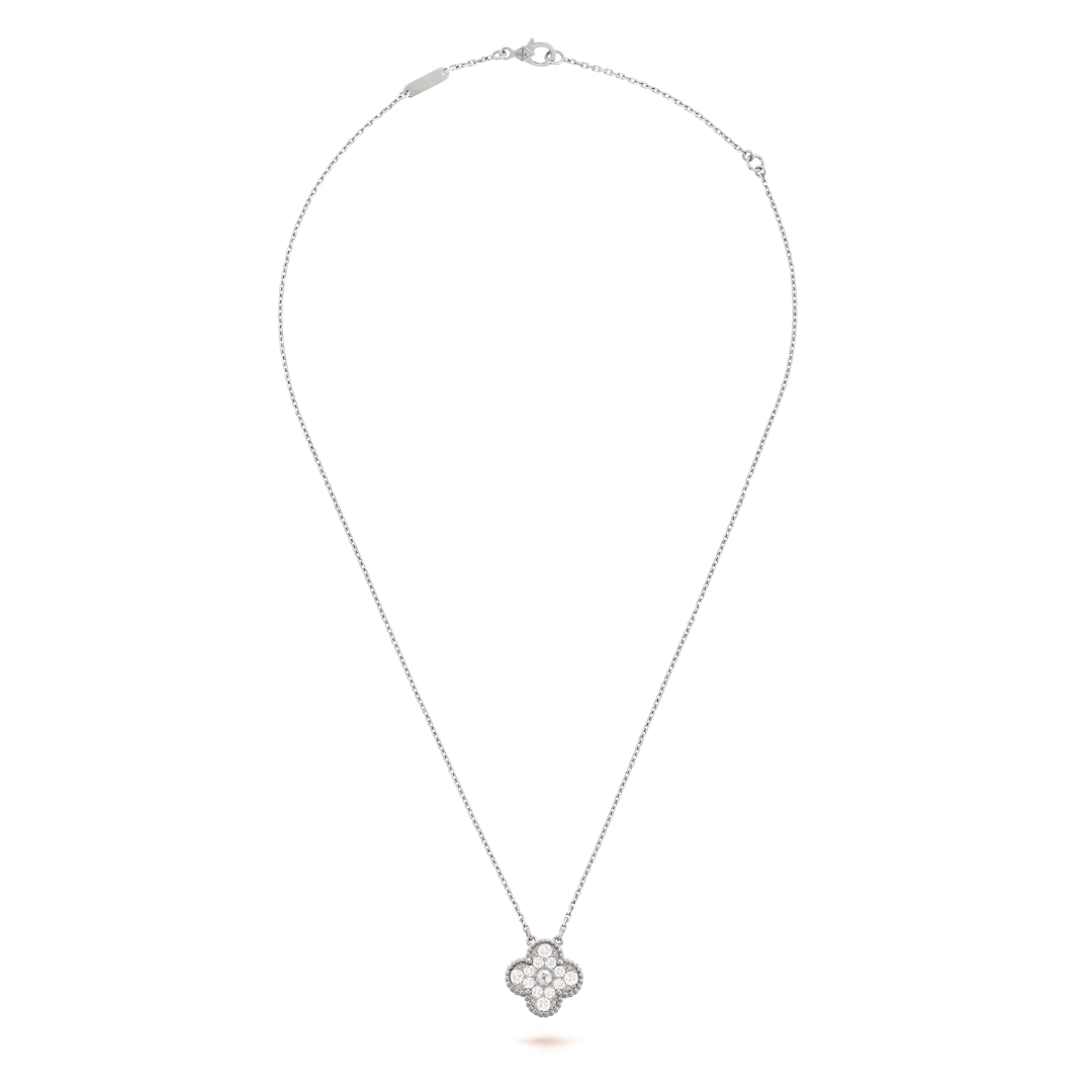 CLOVER Silver Necklace – Prestige Edition