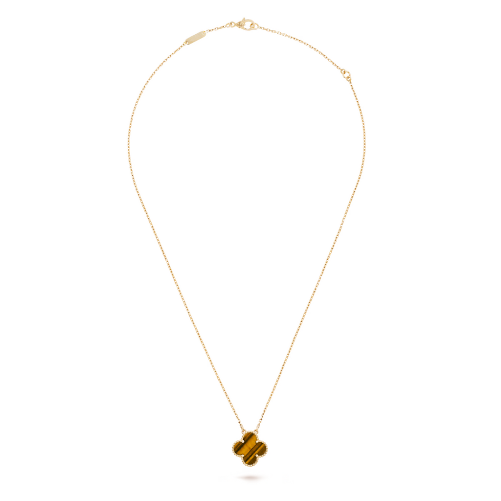 CLOVER Tiger Necklace – Bold, Nature-Inspired Pendant for Everyday Wear