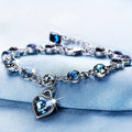 Chéri Sapphire Heart Bracelet
