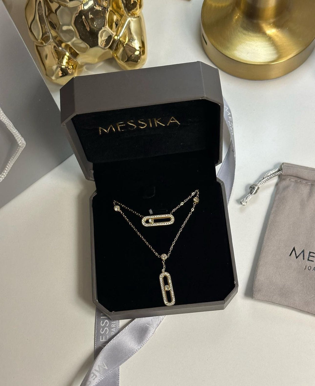 Mollyanne Diamanté Necklace — Exclusive Edition