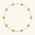 CLOVER | 10-Motif Gold Necklace