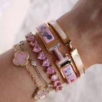 Exclusive Cubic Bracelet – Sleek, Modern Shine