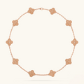 CLOVER | Pink Necklace with 10 Motifs