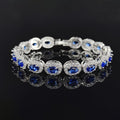 Joan Vintage Sapphire Oval Bracelet