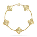 CLOVER 5 MOTIF LASER BRACELET COLLECTION