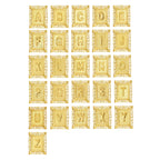 2pc 14k Initial & Cross Necklace Set