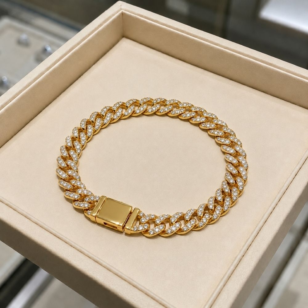 Pave Cuban Bracelet