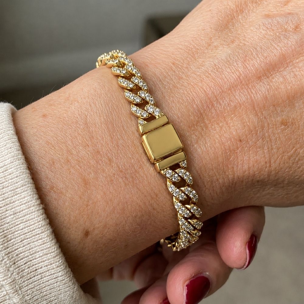Pave Cuban Bracelet