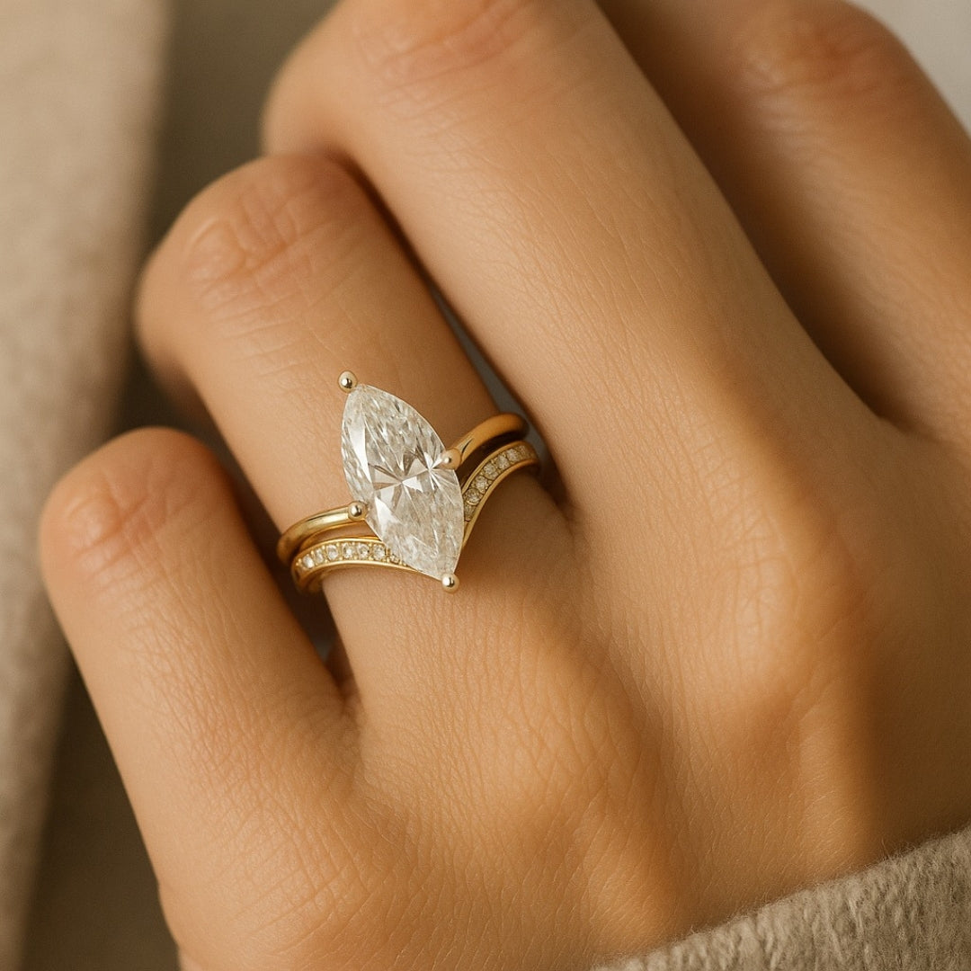 Drop Crown Ring