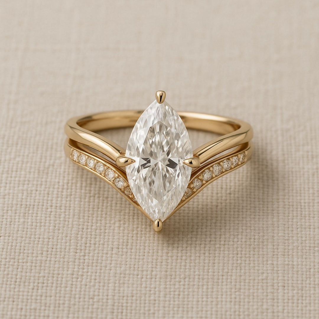 Drop Crown Ring