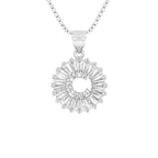 Circle Initial Necklace