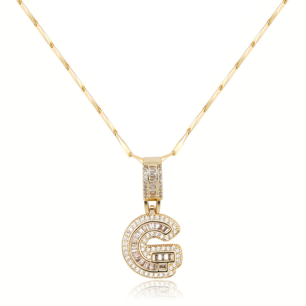 Bold Initial Necklace