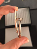 JUSTE BRACELET 3.5MM DIAMONDS