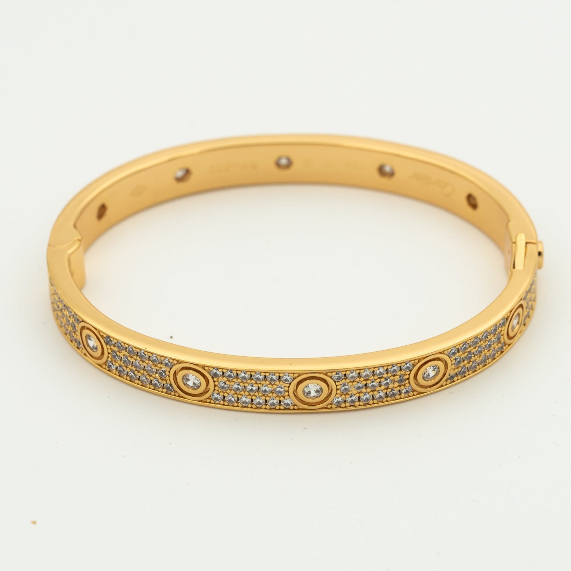 LOVE BRACELET 6.1MM DIAMOND-PAVED 10 BIG DIAMONDS VIP