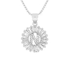 Circle Initial Necklace