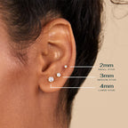 Cubic Zirconia Flat Back Stud Essentials