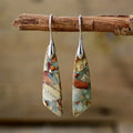 Charm - Vintage Natural Stone Earrings