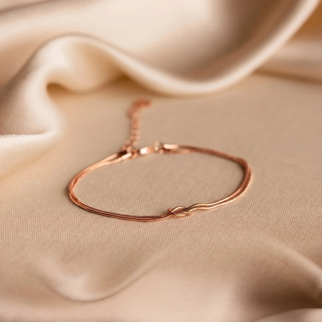Forever Knot Bracelet – Meaningful Gift for Couples, Best Friends & Family 1+1 FREE