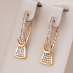 Classy Layered Diamond Accented Earrings