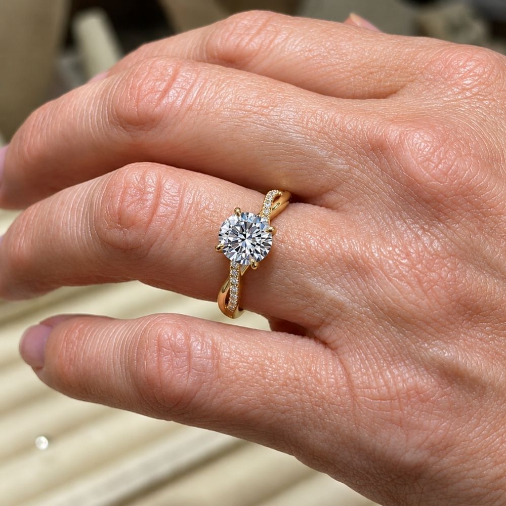 Jane Twisted Diamond Ring