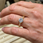 Jane Twisted Diamond Ring