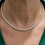 Tennis Gold Necklace