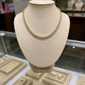 Tennis Gold Necklace