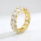 OVAL ETERNITY RING