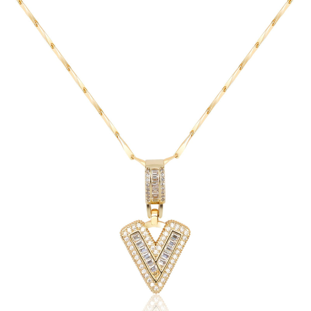 Bold Initial Necklace