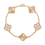 CLOVER 5 MOTIF LASER BRACELET COLLECTION