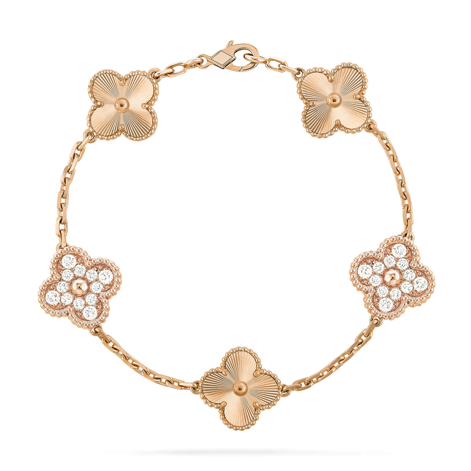 CLOVER 5 MOTIF LASER BRACELET COLLECTION