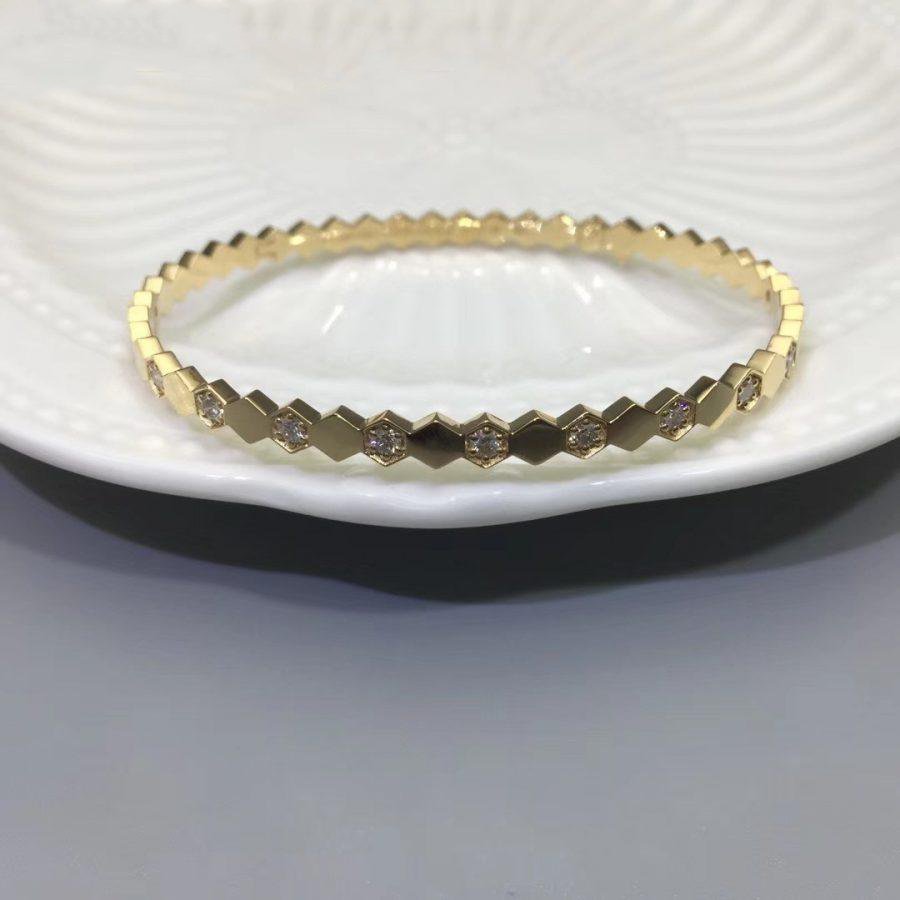 BEE LOVE GOLD DIAMOND BRACELET VIP