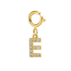 Dainty Cuban Figaro Chain Letter Initial Bracelet