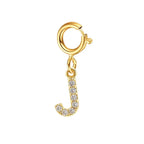 Dainty Cuban Figaro Chain Letter Initial Bracelet
