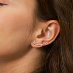 18k Dainty Personalized Name Earrings