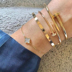 ETERNITY | Slim Gold Bracelet - Delicate & Elegant