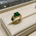 Exquisite Emerald Ring