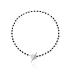 Floral Choker Flower Clasp Necklace
