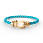 FORCE LARGE HORSESHOE NO DIAMOND BRACELET GOLD
