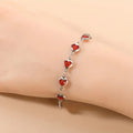Ophelyra Garnetelle Bracelet White Gold