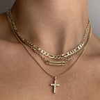 EXCLUSIV | Elegance Cross Necklace – Timeless Charm