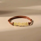 Personalized Birth Flower Bracelet