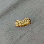 Personalized Name Classy Rings