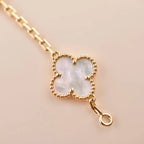 CLOVER WHITE PEARL MOP 5 MOTIF BRACELET COLLECTION